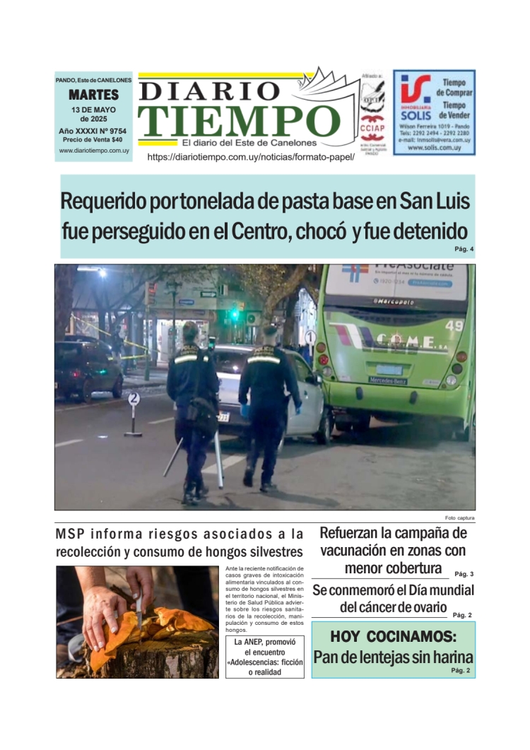 DIARIO TIEMPO del 13/05/2025
